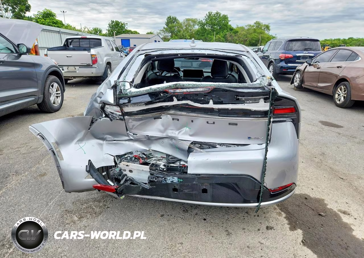 2023 Toyota Prius Xle VIN:JTDADABU1P3004839 - 6