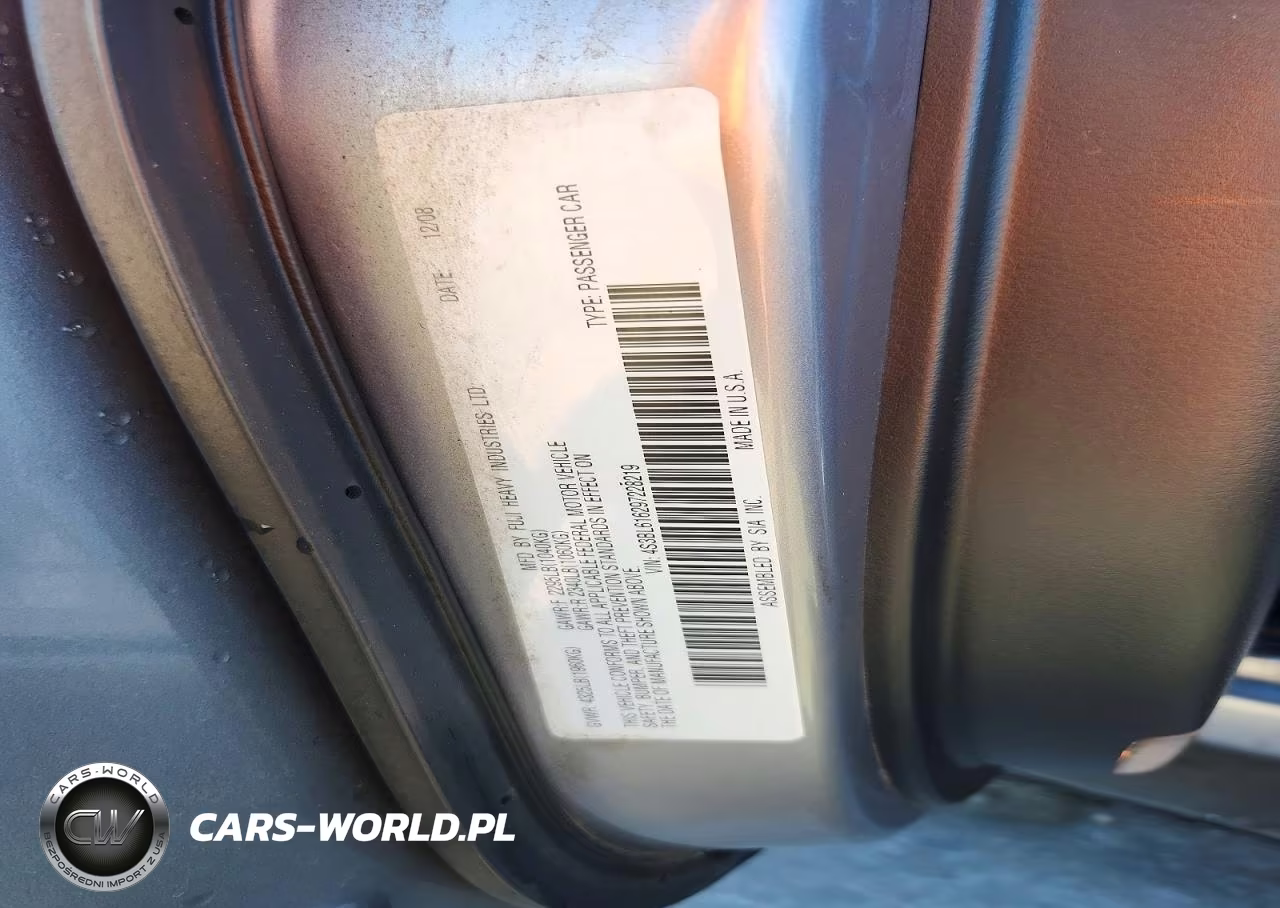 2009 Subaru Legacy 2.5I VIN:4S3BL616297228219 - 13