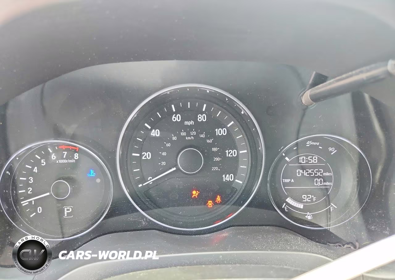 2017 Honda Hr-V Lx VIN:3CZRU5H3XHM708671 - 9