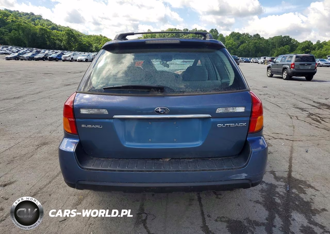 2006 Subaru Legacy Outback 2.5I VIN:4S4BP61C767315194 - 6