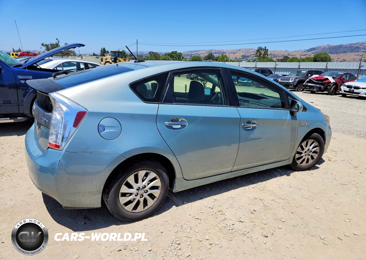 2012 Toyota Prius Plug-In Hybrid Base VIN:JTDKN3DP5C3009749 - 3