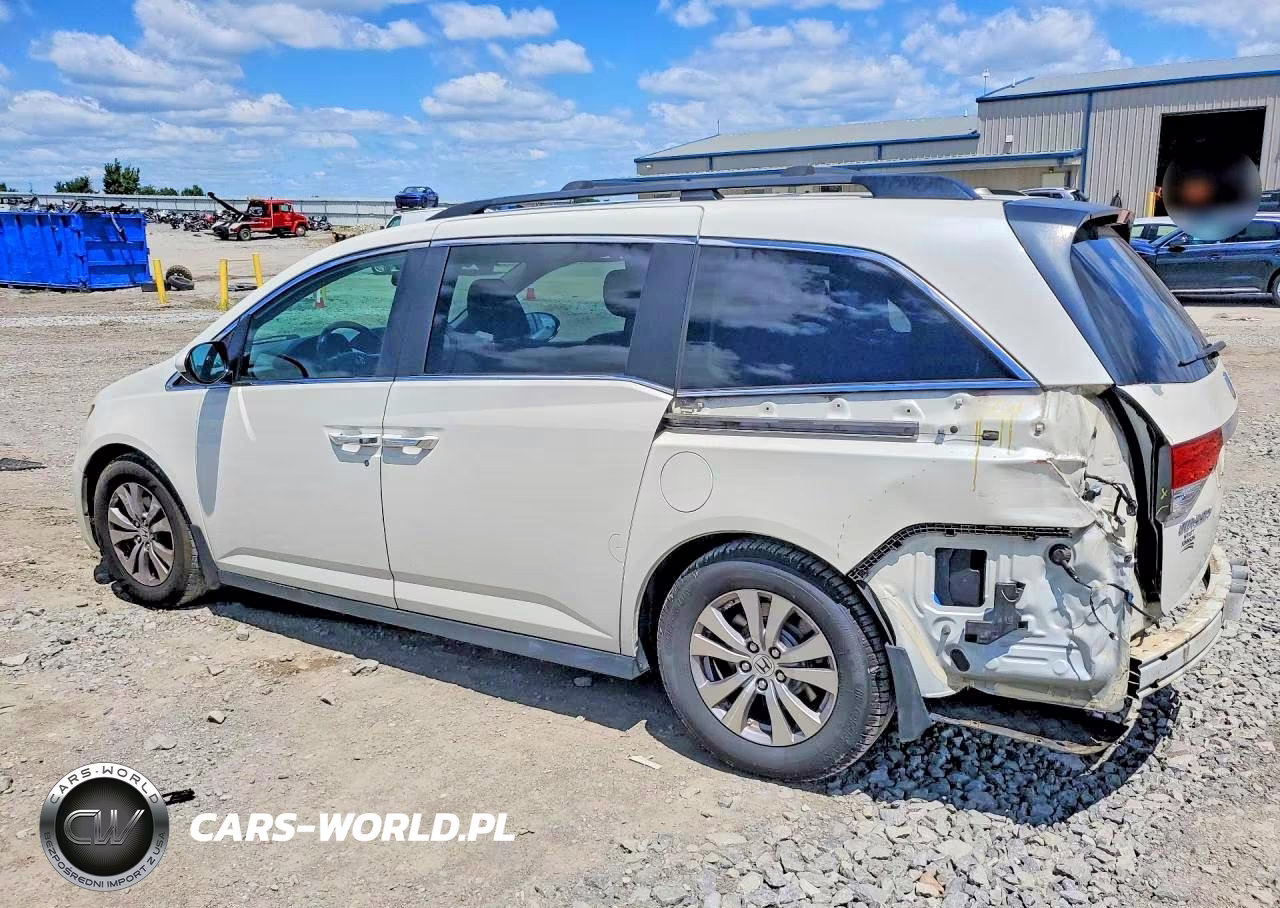 2017 Honda Odyssey Exl VIN:5FNRL5H68HB010499 - 2