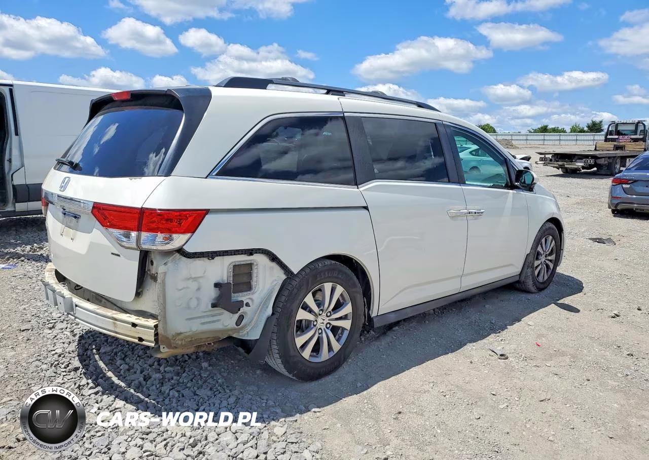 2017 Honda Odyssey Exl VIN:5FNRL5H68HB010499 - 3