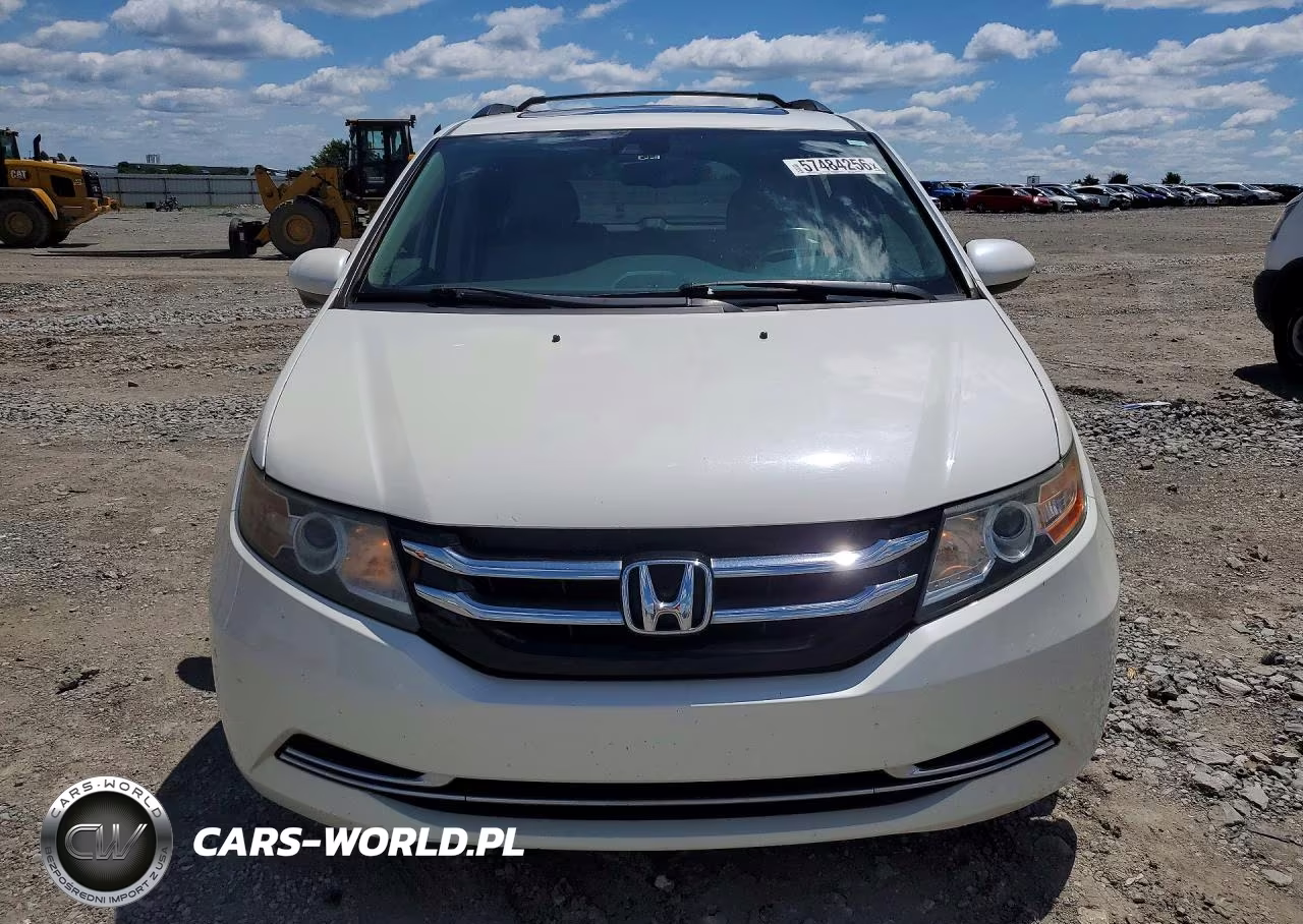 2017 Honda Odyssey Exl VIN:5FNRL5H68HB010499 - 5