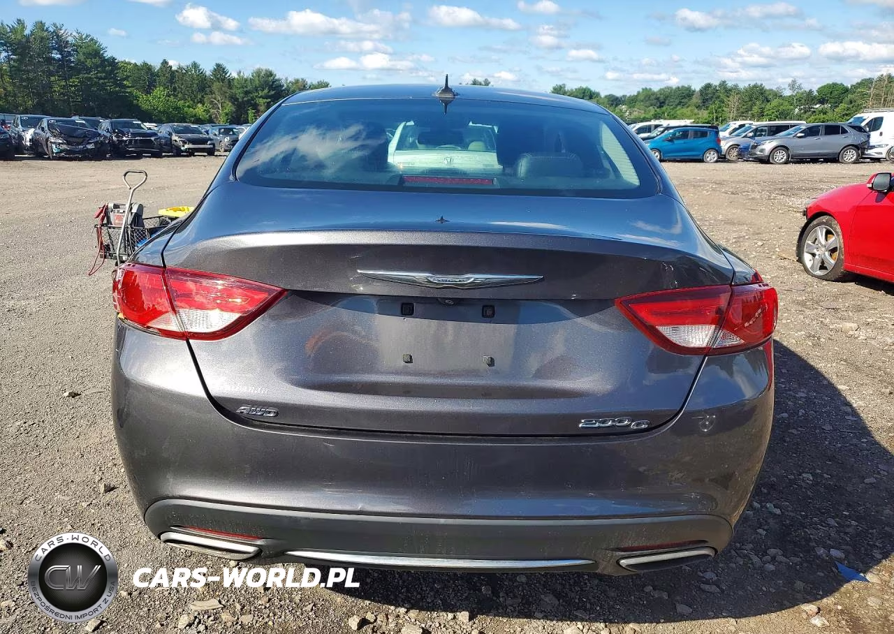 2015 Chrysler 200 C VIN:1C3CCCEG2FN512385 - 6