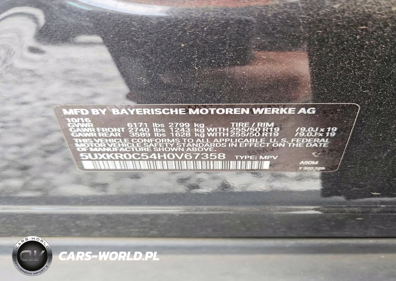 2017 BMW X5 xDrive35I VIN:5UXKR0C54H0V67358 - 13