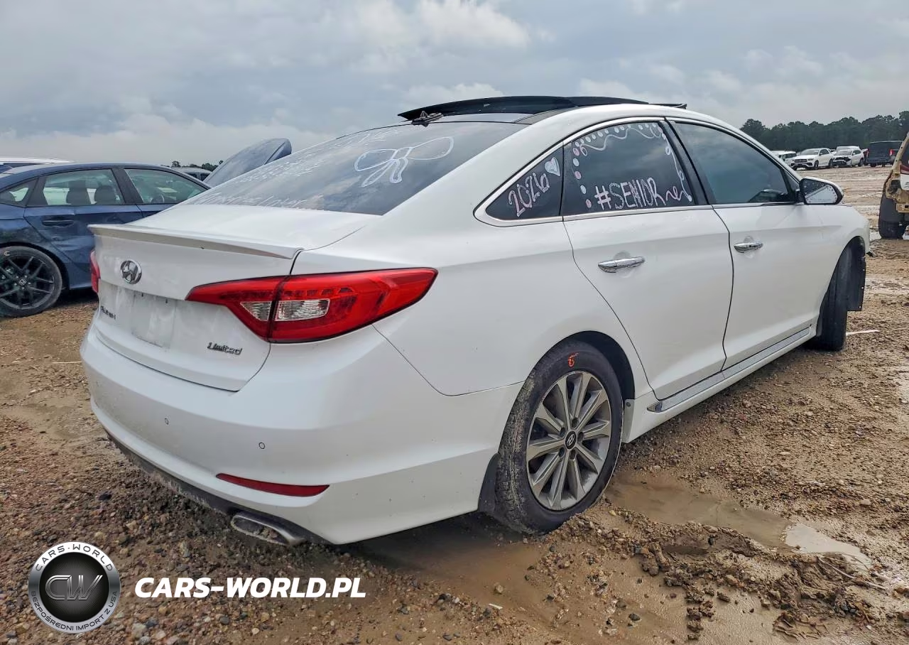 2016 Hyundai Sonata Limited VIN:5NPE34AF0GH287537 - 3