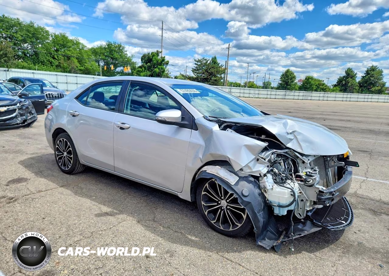 2015 Toyota Corolla S Premium VIN:2T1BURHE6FC278871 - 4