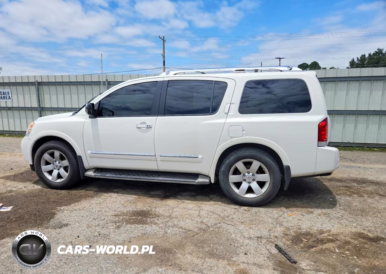 2011 Nissan Armada Sv VIN:5N1BA0NDXBN601144 - 2