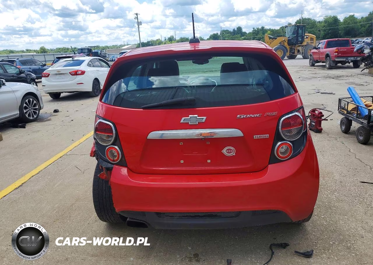 2015 Chevrolet Sonic Rs VIN:1G1JG6SB5F4119285 - 6