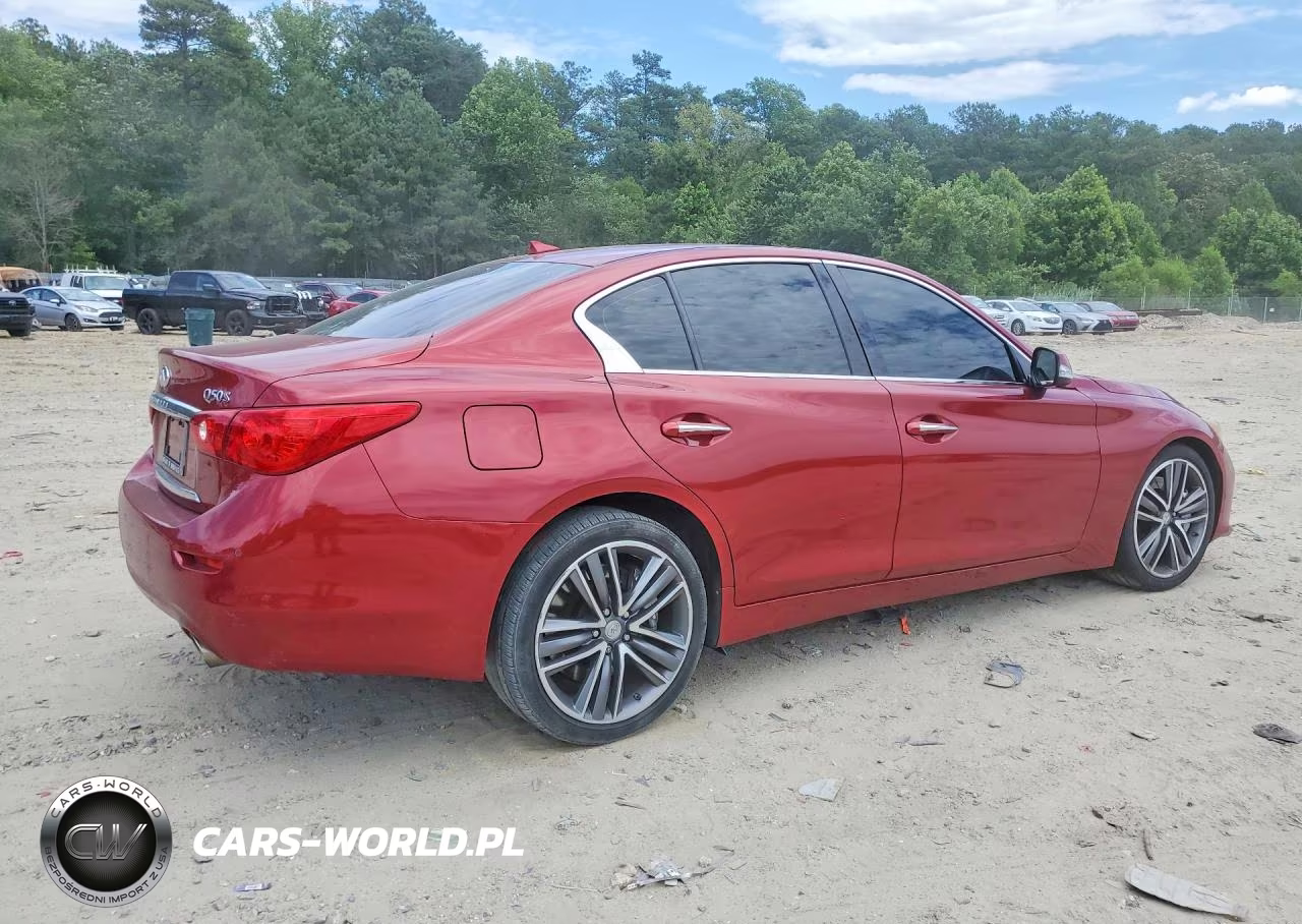 2014 Infiniti Q50 Sport VIN:JN1BV7AR3EM695559 - 3