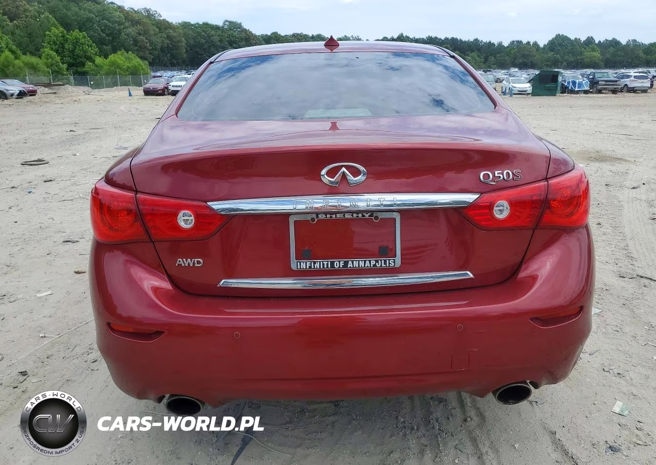 2014 Infiniti Q50 Sport VIN:JN1BV7AR3EM695559 - 6