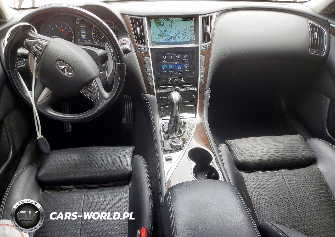 2014 Infiniti Q50 Sport VIN:JN1BV7AR3EM695559 - 8