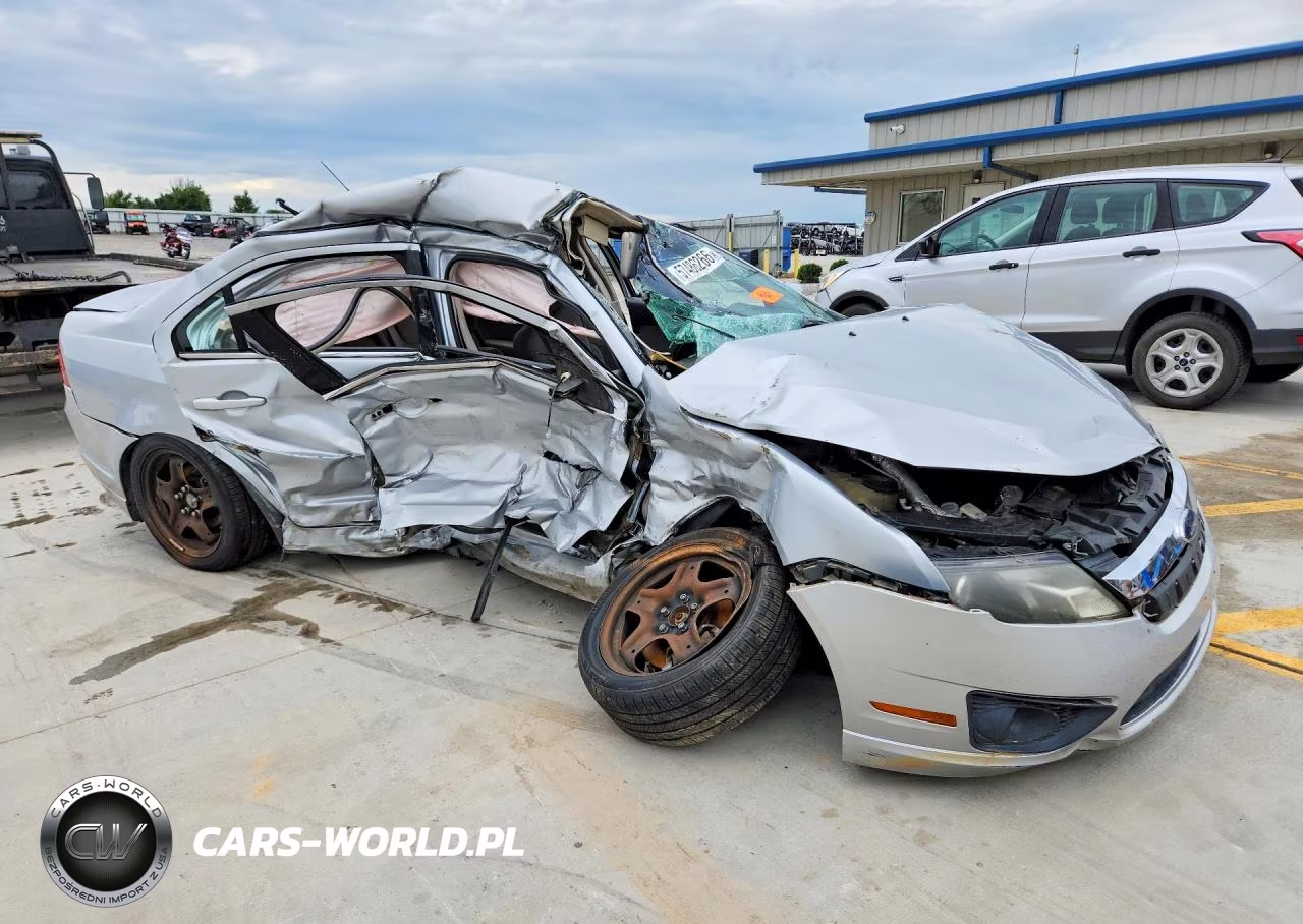 2010 Ford Fusion Se VIN:3FAHP0HA8AR156290 - 4