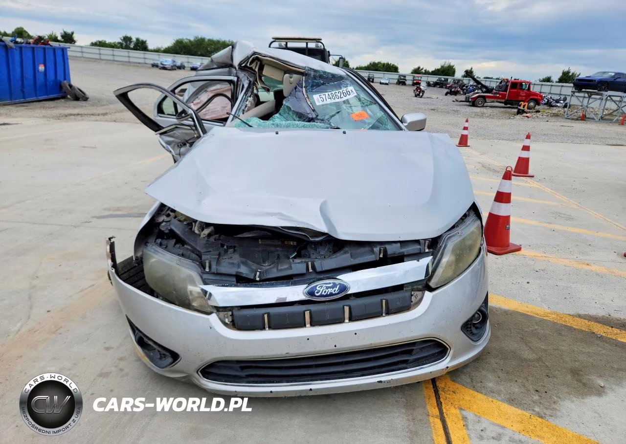 2010 Ford Fusion Se VIN:3FAHP0HA8AR156290 - 5