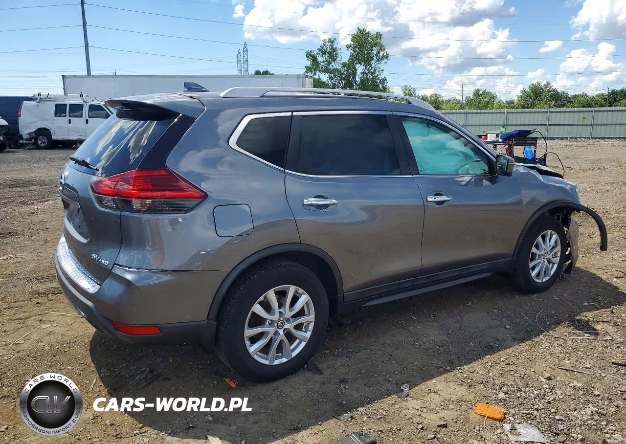 2017 Nissan Rogue Sv VIN:5N1AT2MV7HC753169 - 3