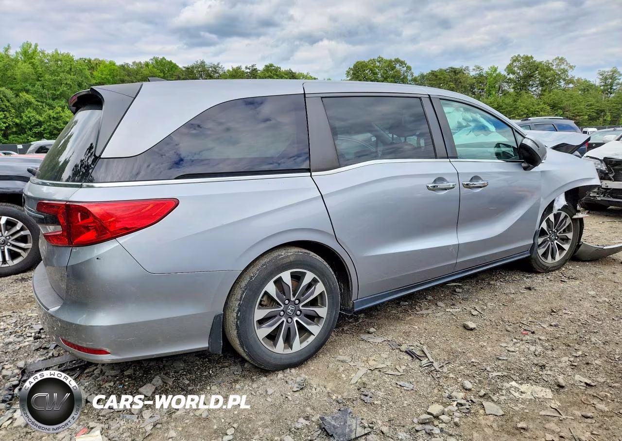 2021 Honda Odyssey Exl VIN:5FNRL6H72MB028991 - 3