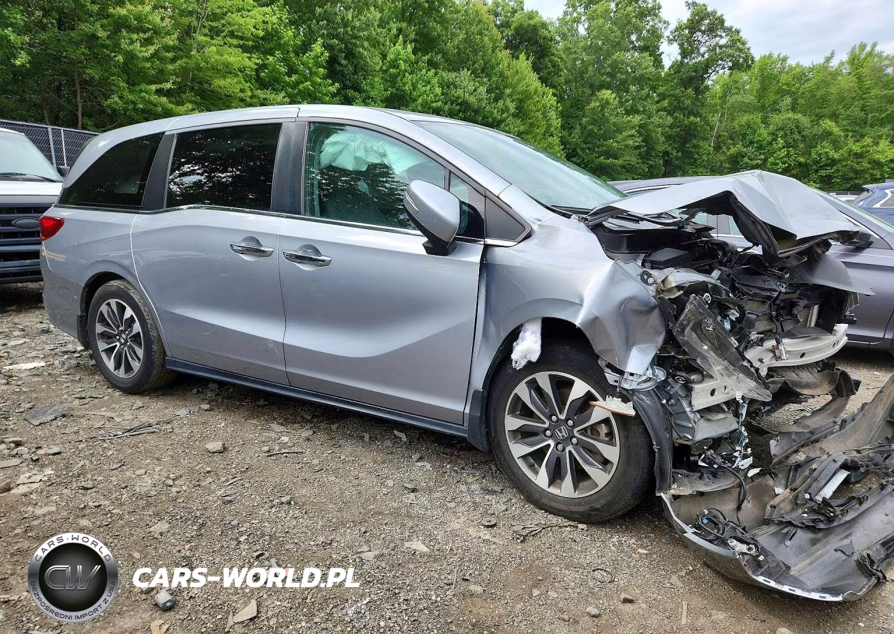 2021 Honda Odyssey Exl VIN:5FNRL6H72MB028991 - 4