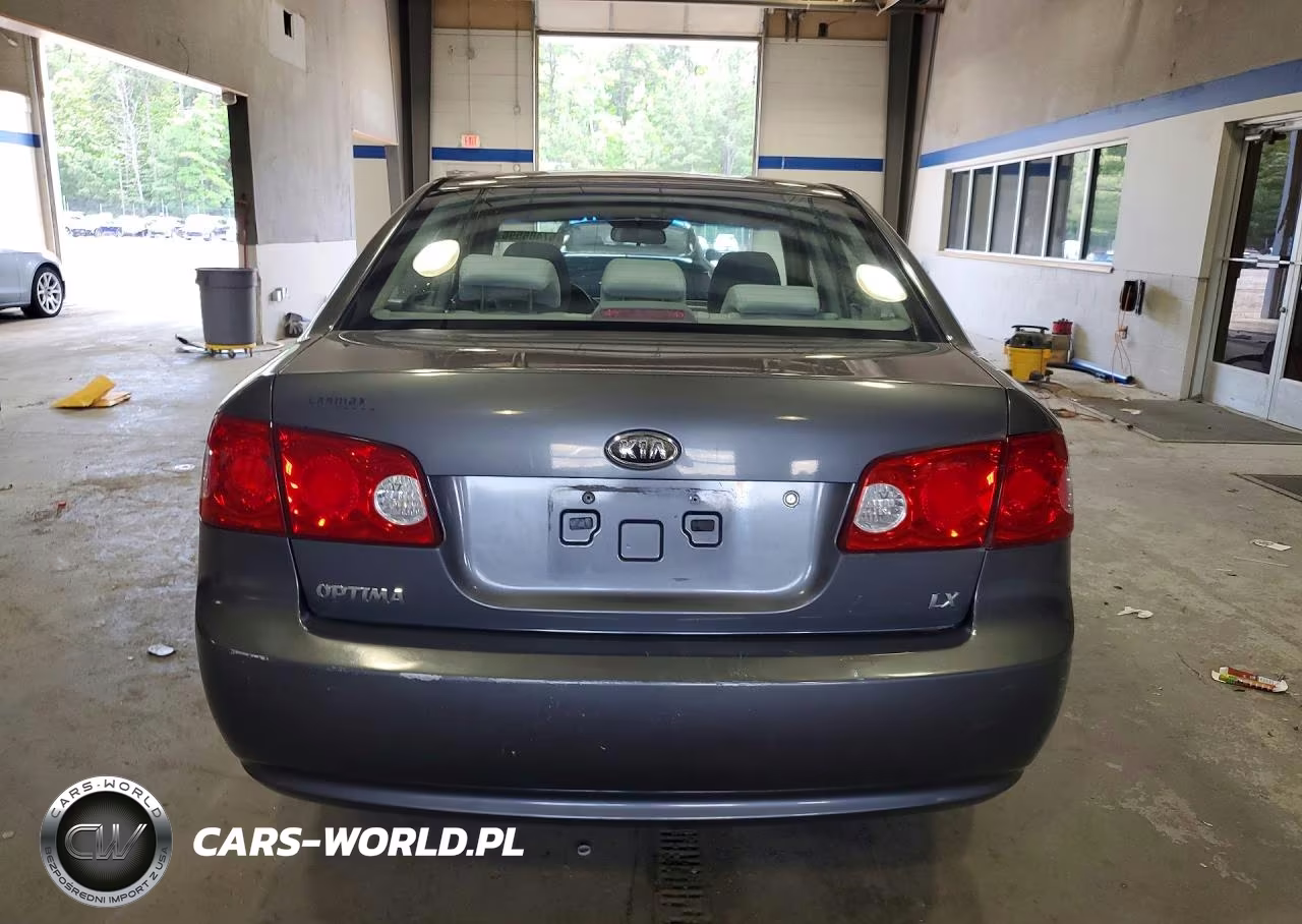 2007 Kia Optima Lx VIN:KNAGE123275139392 - 6