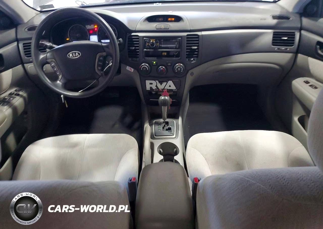 2007 Kia Optima Lx VIN:KNAGE123275139392 - 8