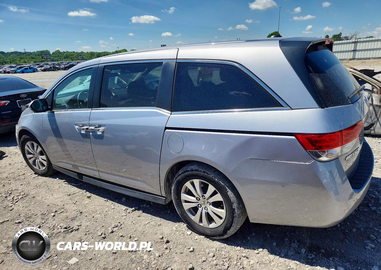 2017 Honda Odyssey Se VIN:5FNRL5H37HB022858 - 2