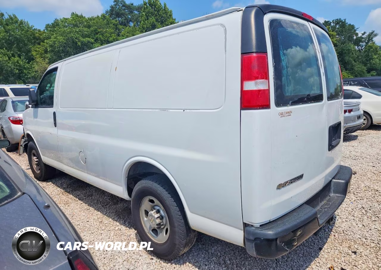 2020 Chevrolet Express G2500 VIN:1GCWGAFG9L1212474 - 2