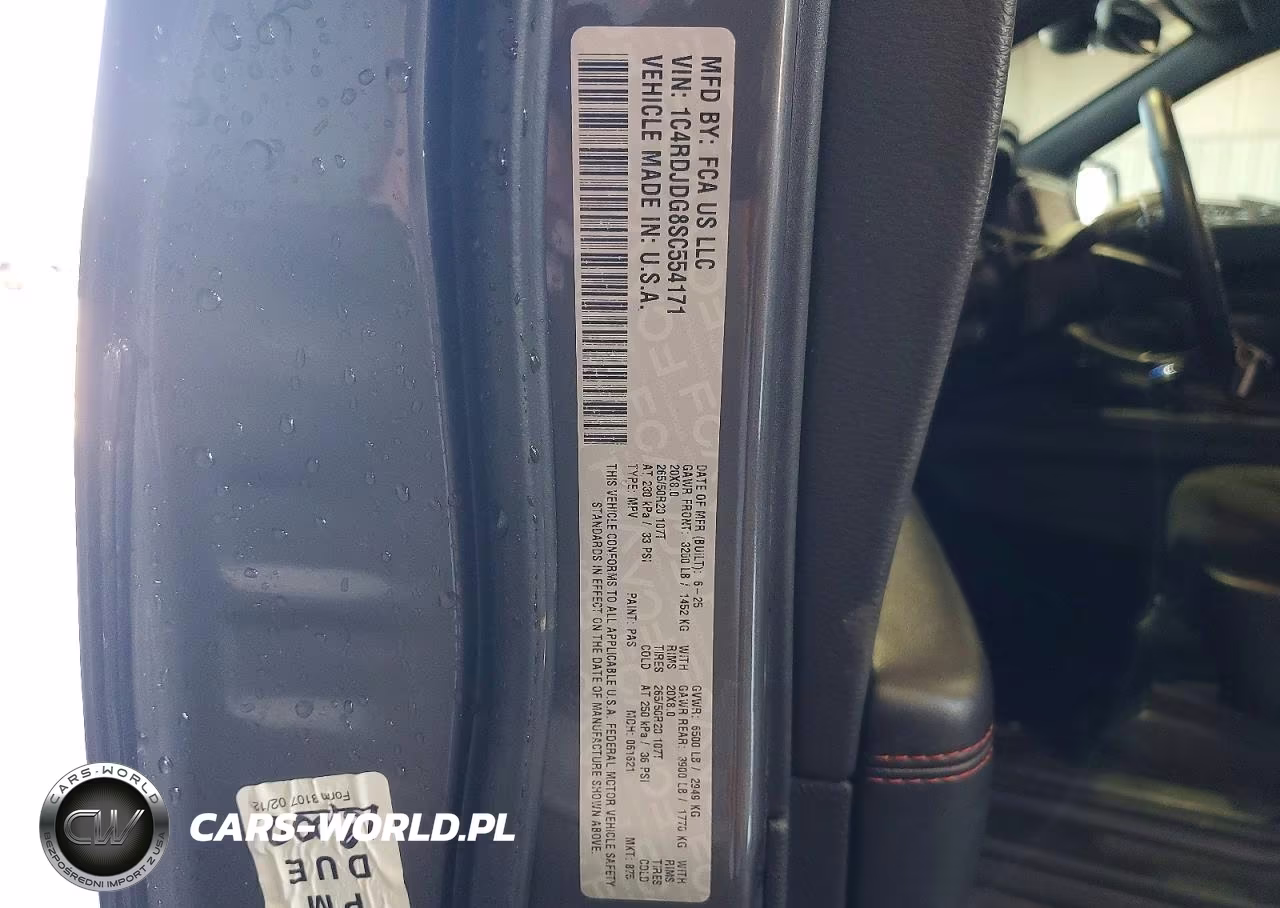 2025 Dodge Durango Gt VIN:1C4RDJDG8SC554171 - 14