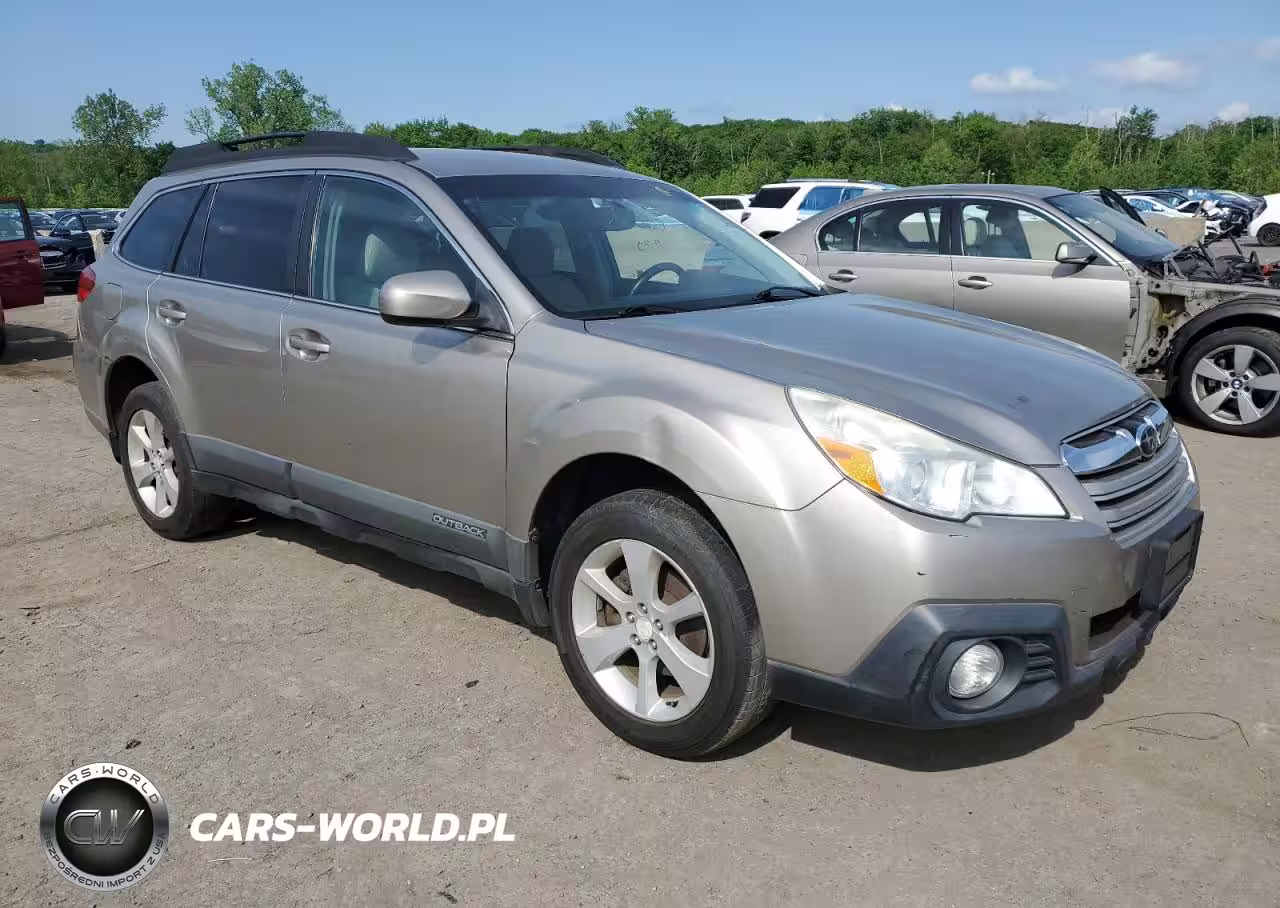 2014 SUBARU OUTBACK 2.5I PREMIUM VIN:4S4BRBCC3E3204406 - 4