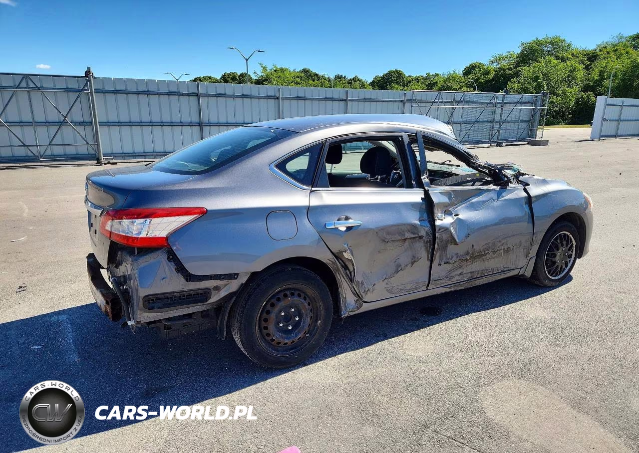 2015 Nissan Sentra S VIN:3N1AB7AP4FY228491 - 3