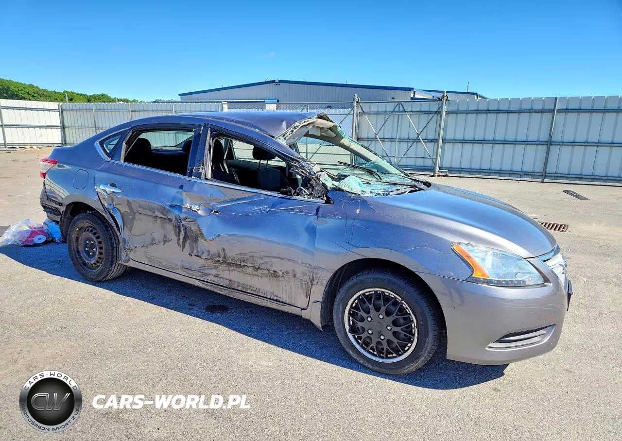 2015 Nissan Sentra S VIN:3N1AB7AP4FY228491 - 4