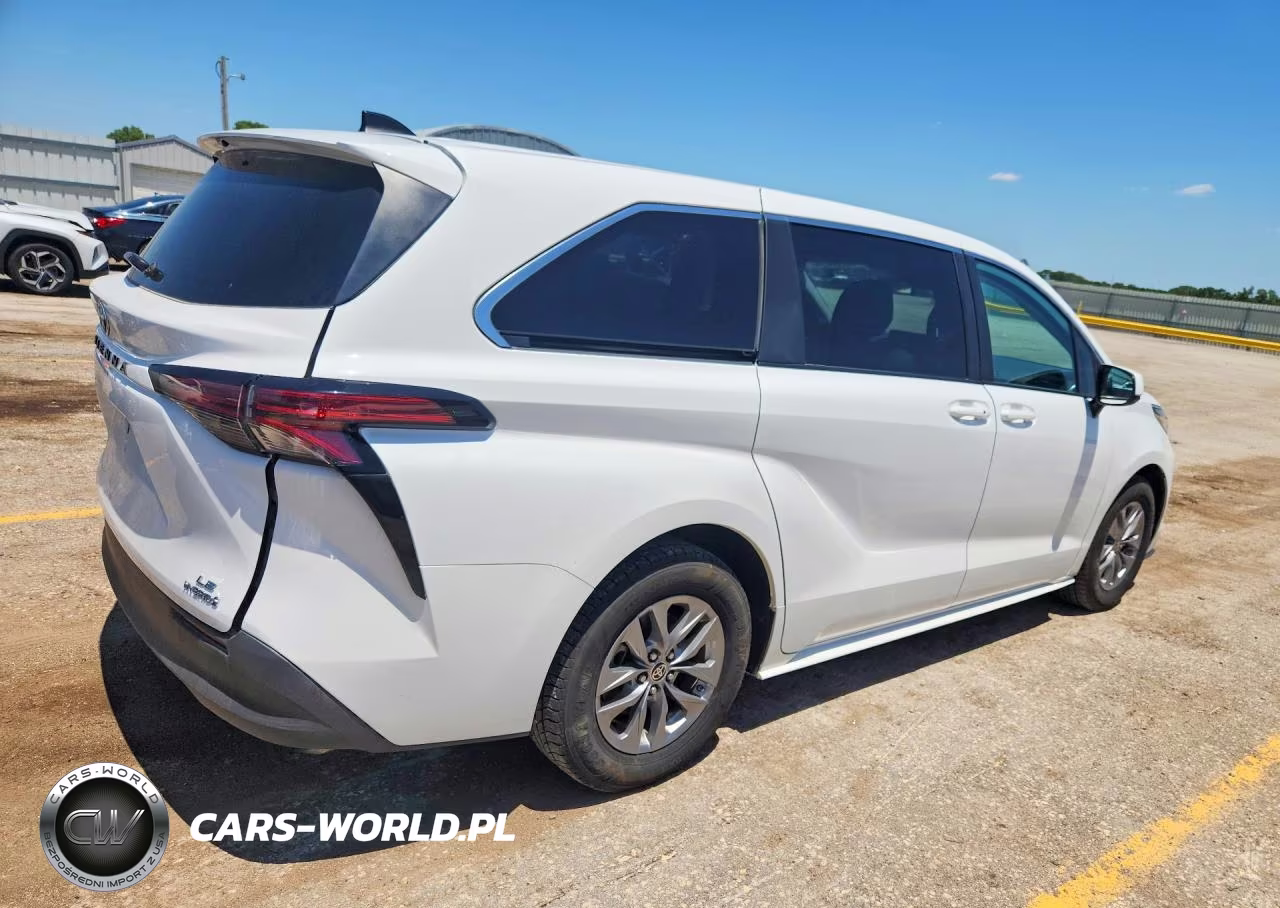 2022 Toyota Sienna Le VIN:5TDKRKEC3NS128055 - 3