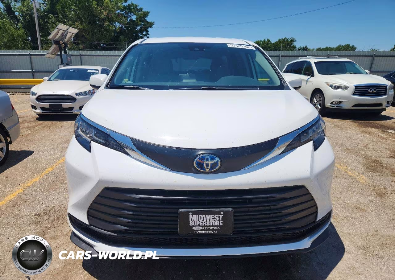 2022 Toyota Sienna Le VIN:5TDKRKEC3NS128055 - 5