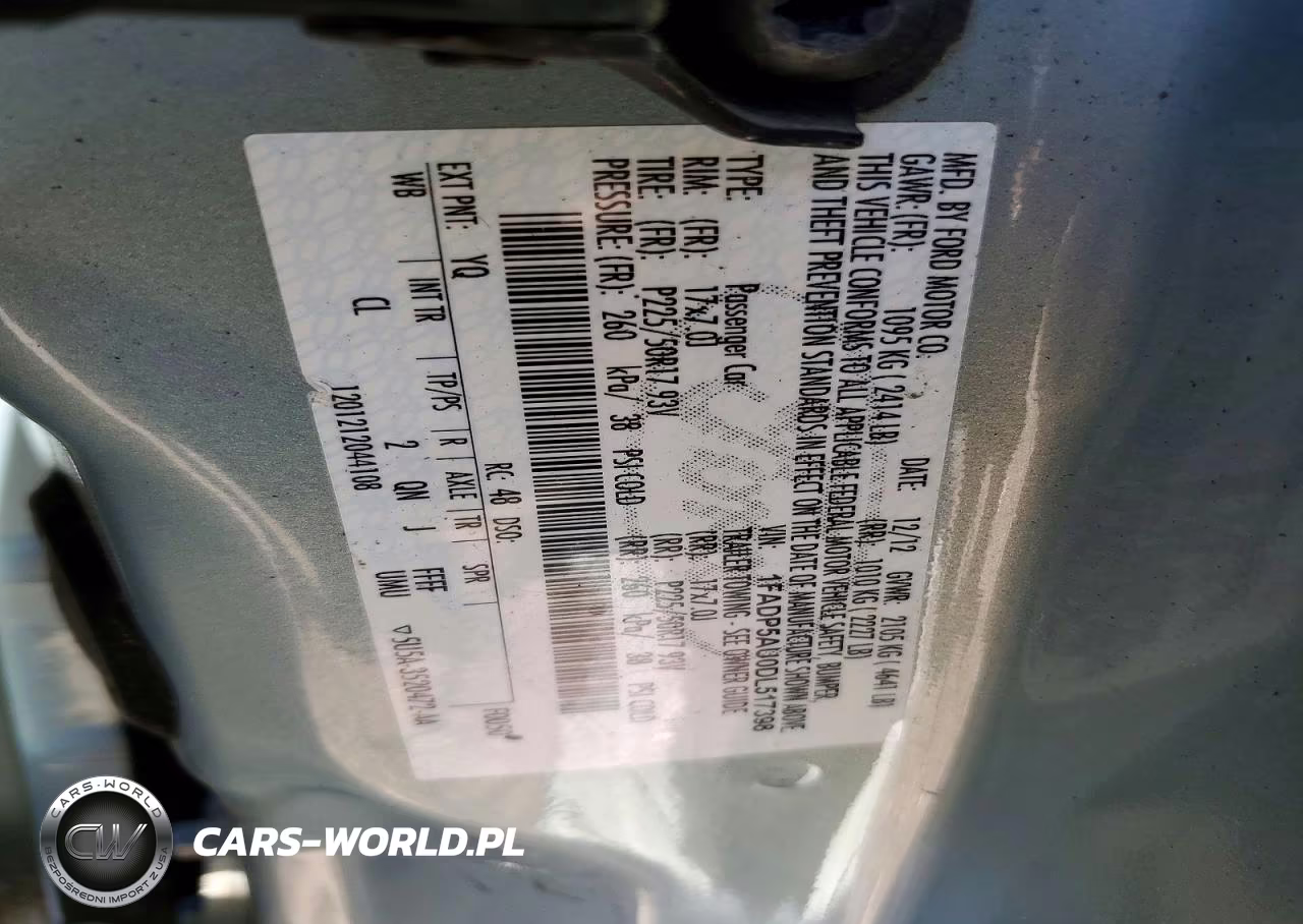 2013 Ford C-Max Se VIN:1FADP5AU0DL517398 - 12