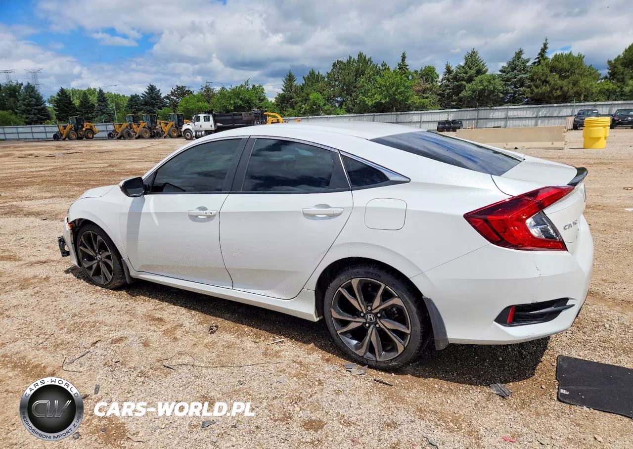2021 Honda Civic Sport VIN:2HGFC2F80MH529798 - 2