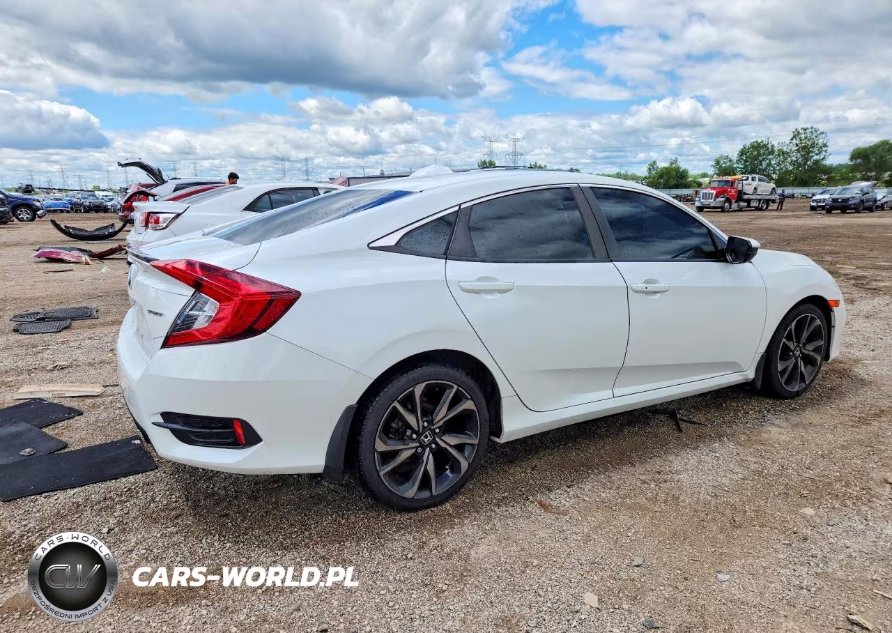 2021 Honda Civic Sport VIN:2HGFC2F80MH529798 - 3