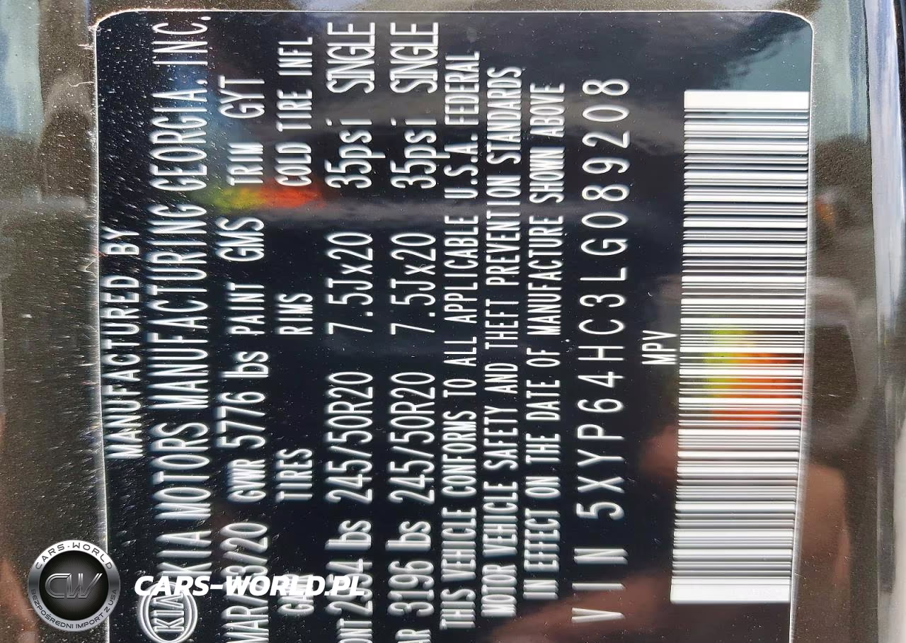 2020 Kia Telluride S VIN:5XYP64HC3LG089208 - 13