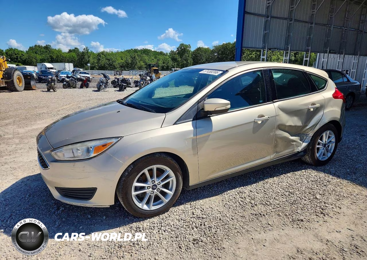 2017 Ford Focus Se VIN:1FADP3K21HL318335 - 1