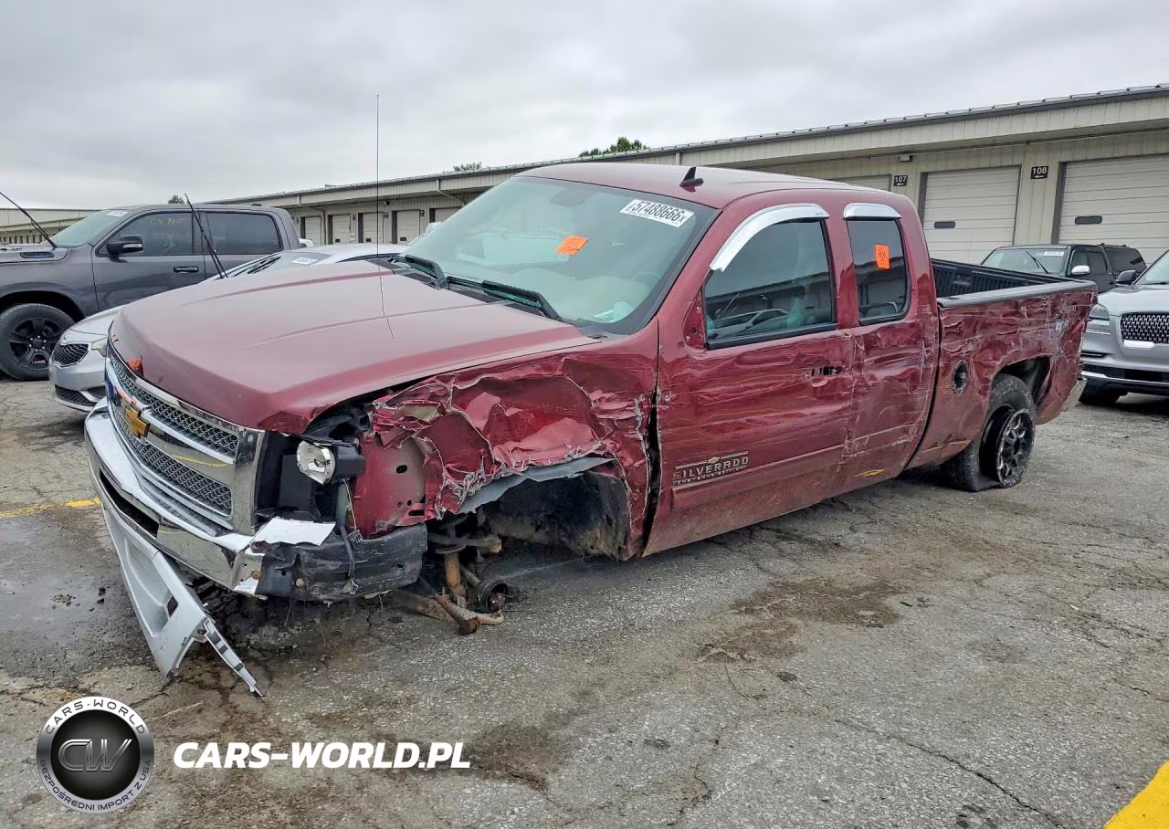 2013 Chevrolet Silverado K1500 Ls VIN:1GCRKREA0DZ132233 - 1