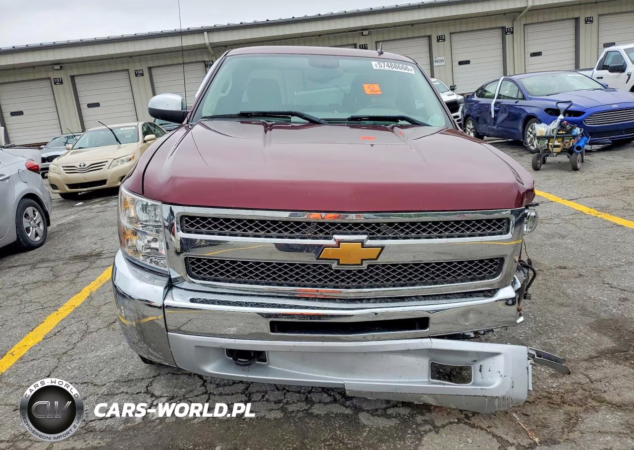 2013 Chevrolet Silverado K1500 Ls VIN:1GCRKREA0DZ132233 - 5