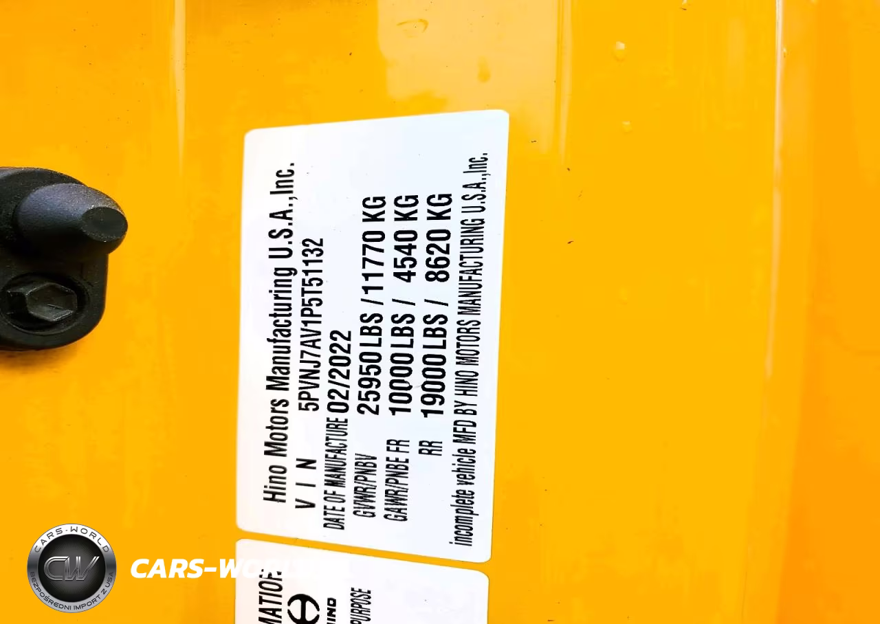 2023 Hino L6 Box Truck VIN:5PVNJ7AV1P5T51132 - 13