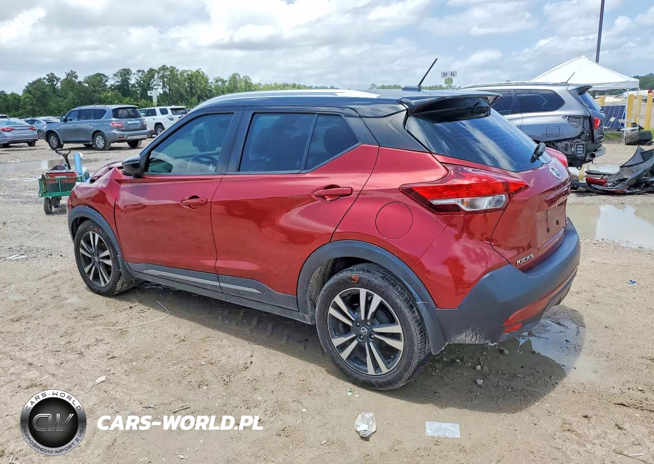 2019 Nissan Kicks Sr VIN:3N1CP5CU4KL537077 - 2