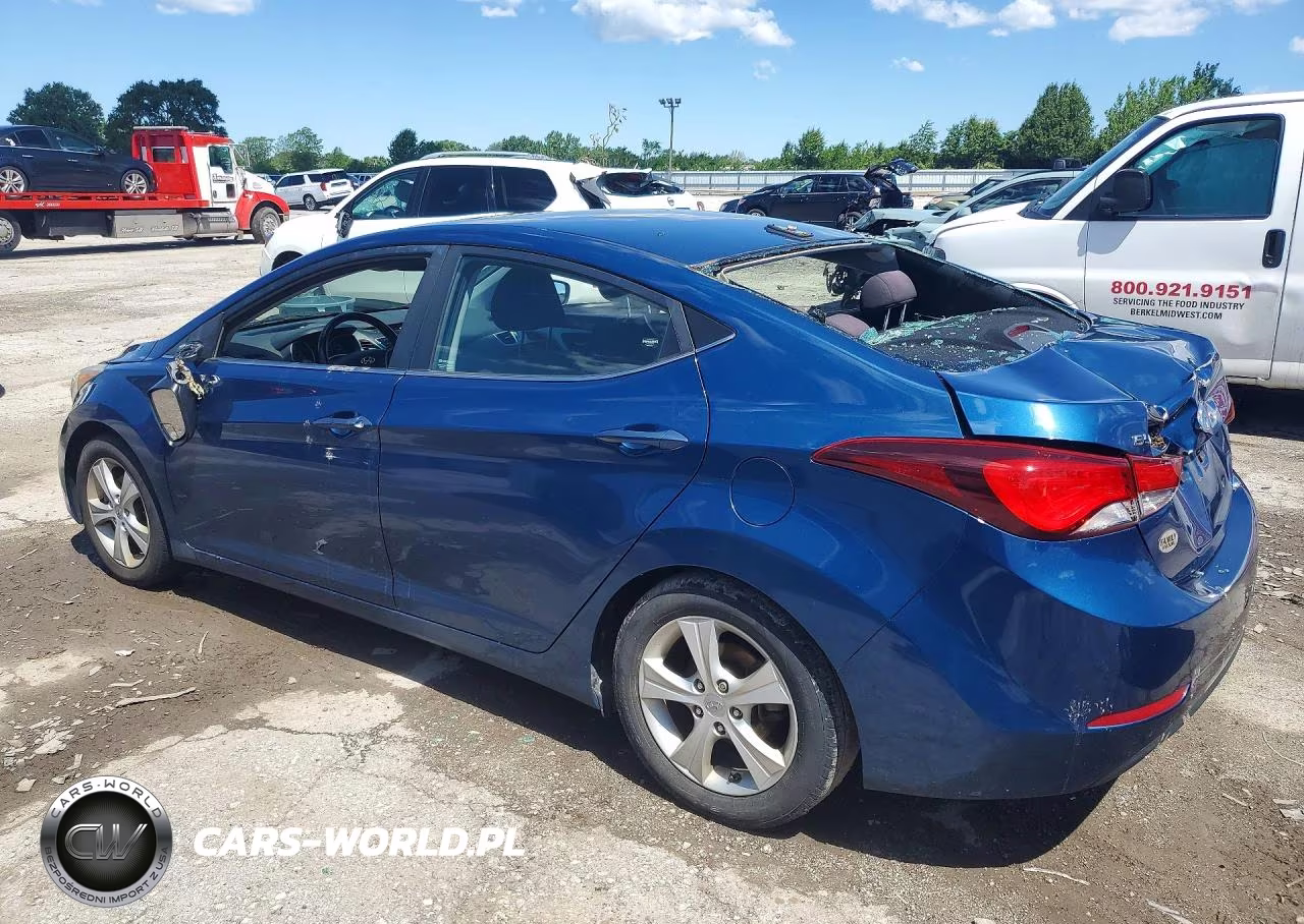 2016 Hyundai Elantra Value Edition VIN:KMHDH4AE8GU567955 - 2