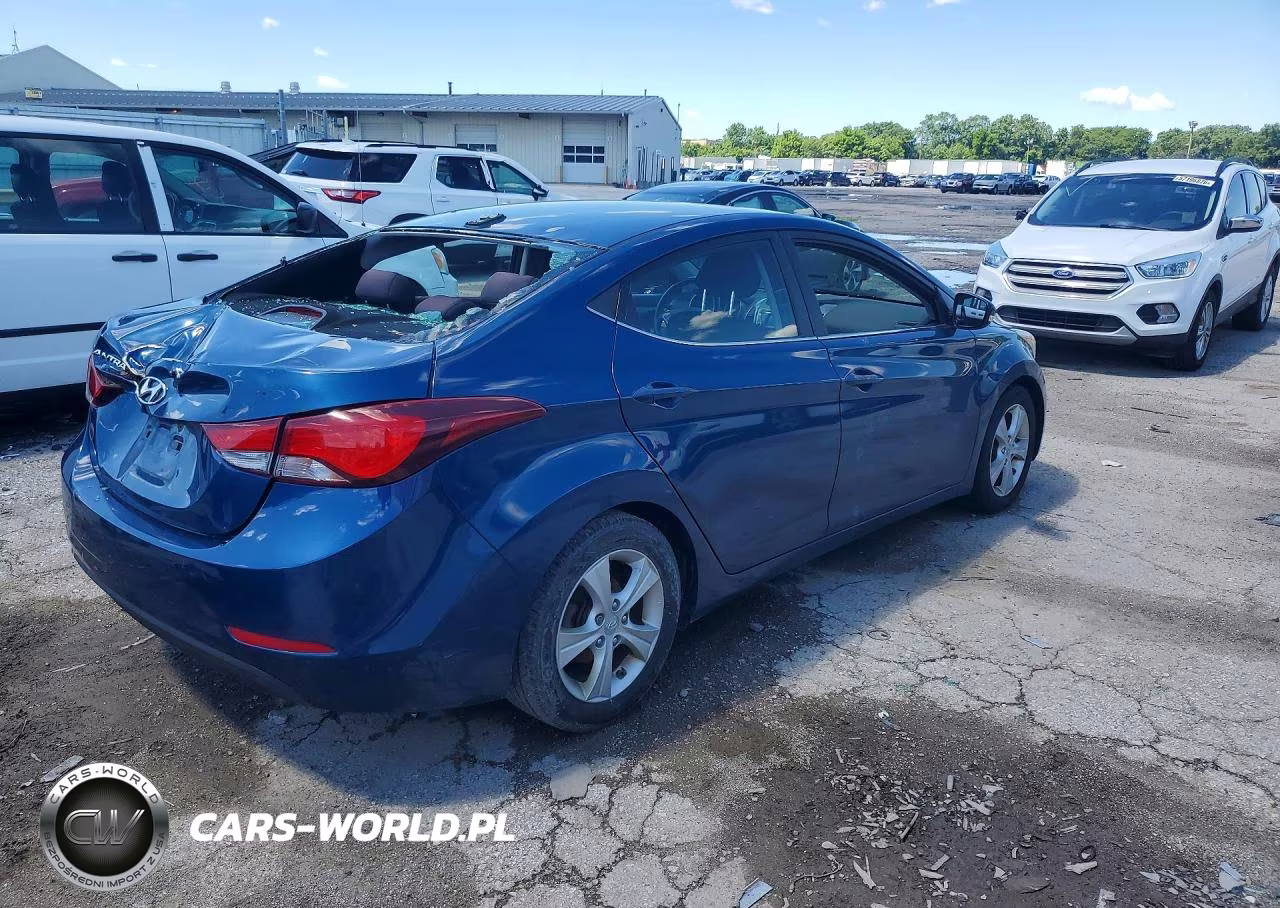 2016 Hyundai Elantra Value Edition VIN:KMHDH4AE8GU567955 - 3