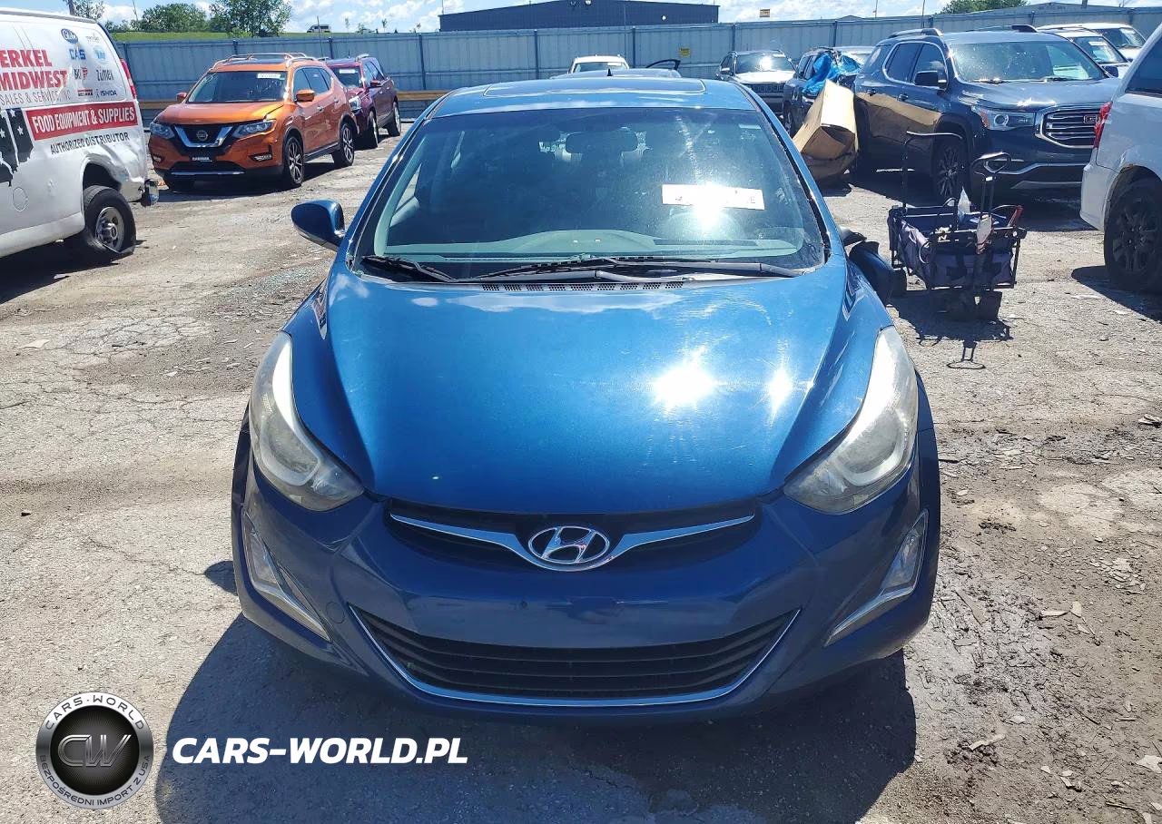 2016 Hyundai Elantra Value Edition VIN:KMHDH4AE8GU567955 - 5