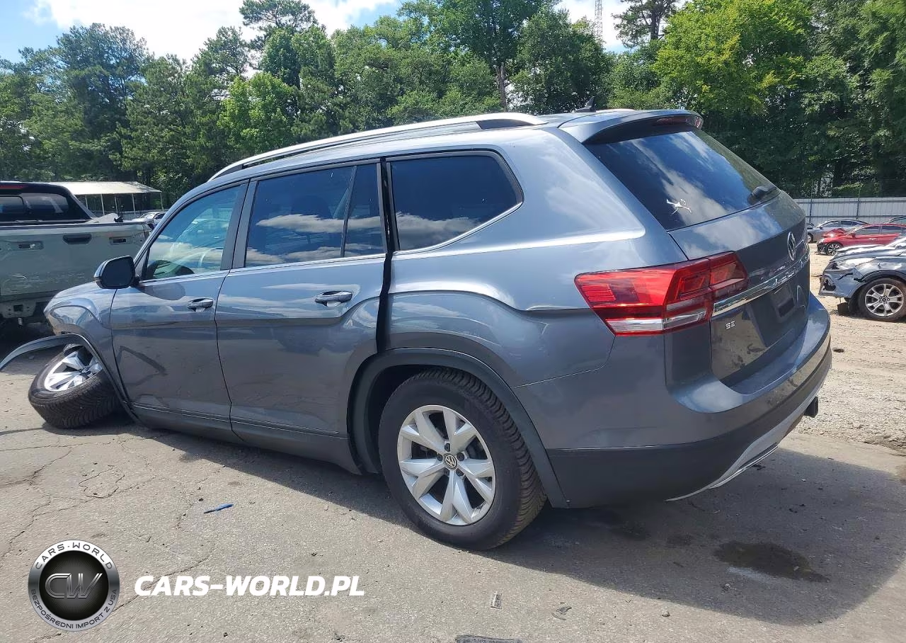 2018 Volkswagen Atlas Se VIN:1V2DR2CA0JC561921 - 2
