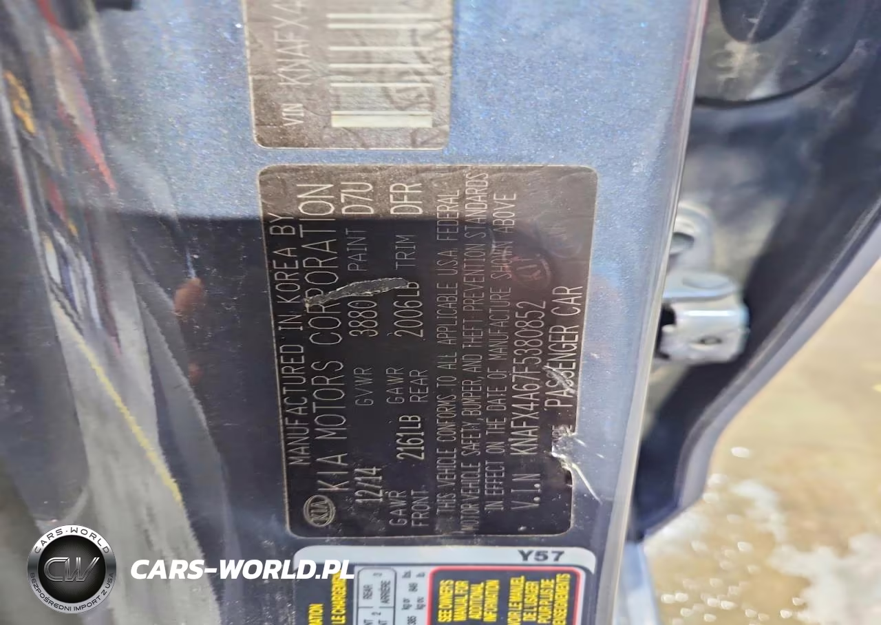 2015 Kia Forte Lx VIN:KNAFX4A67F5380852 - 12