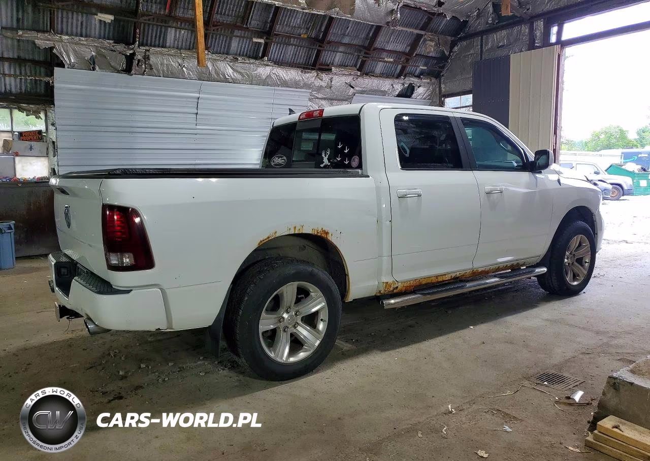2013 Ram 1500 Sport VIN:1C6RR7MT2DS619629 - 3