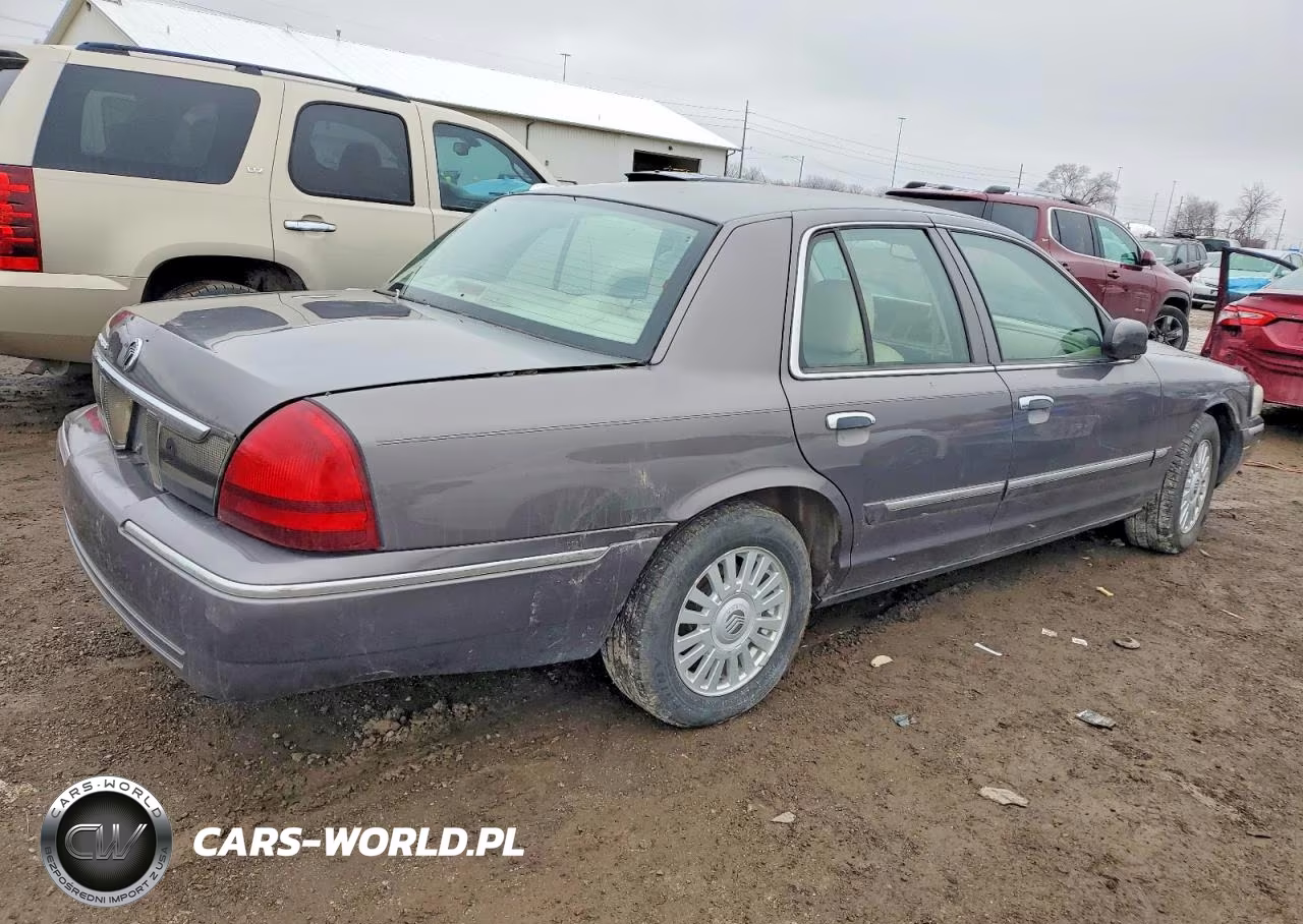 2008 Mercury Grand Marquis VIN:2MEHM75V17X636537 - 3