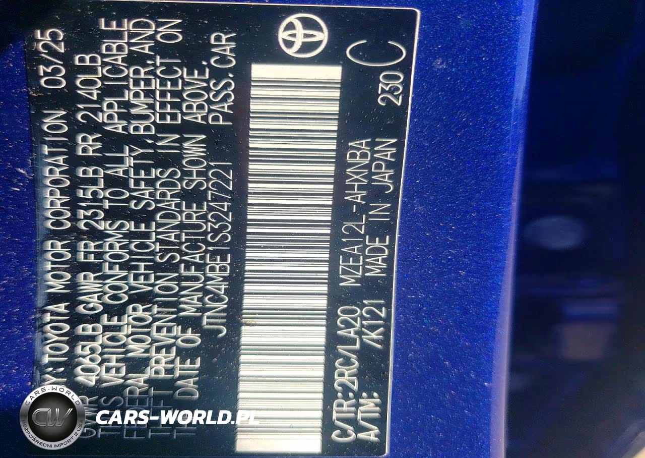 2025 Toyota Corolla Xse VIN:JTNC4MBE1S3247221 - 13