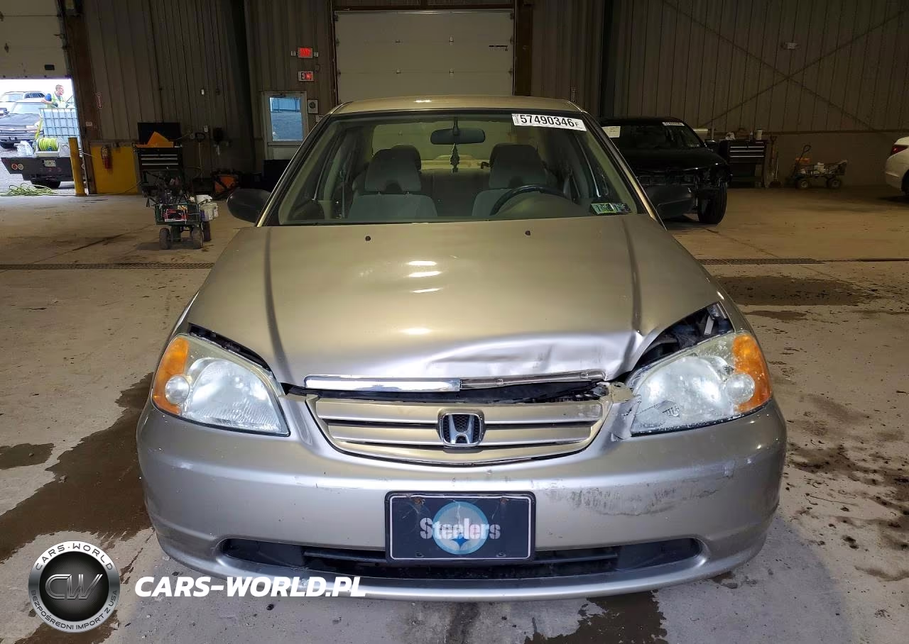 2003 Honda Civic Lx VIN:1HGES165X3L000715 - 5